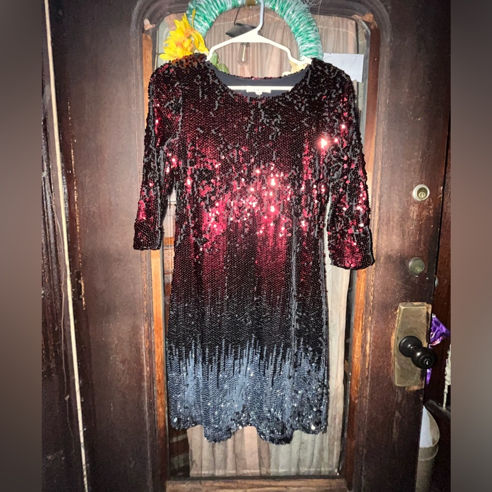 Sequins Ombre Dress EUC BB Dakota
